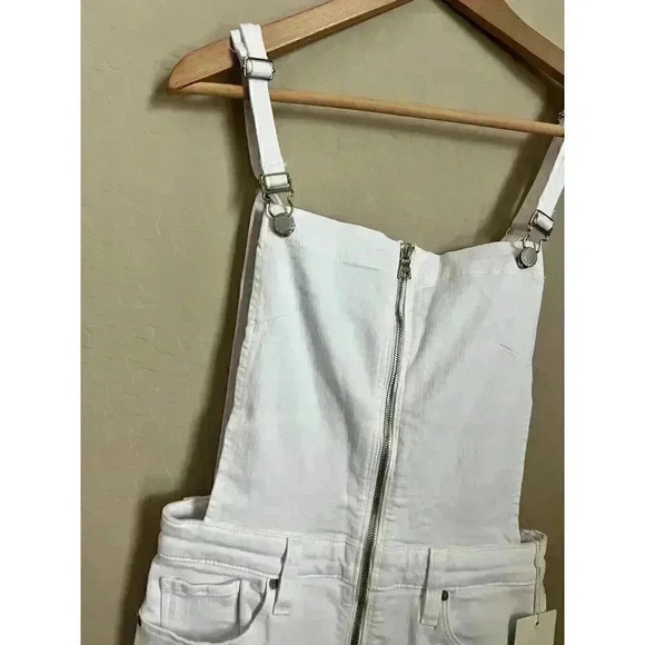 Hudson Avalon Overalls White Size 28 - Picture 7 of 15